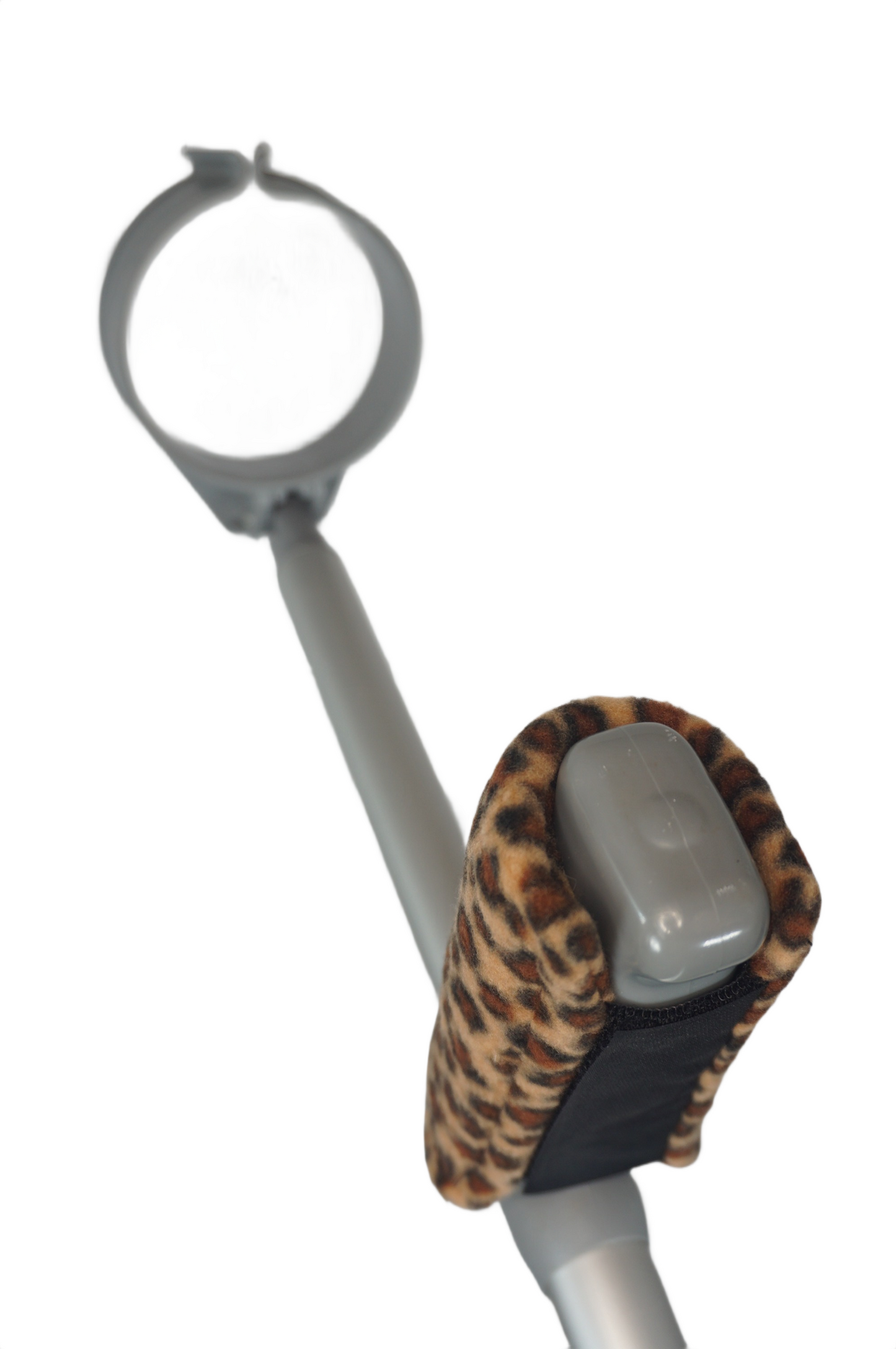Padded, Reusable & Washable Crutch Handle Covers - Leopard