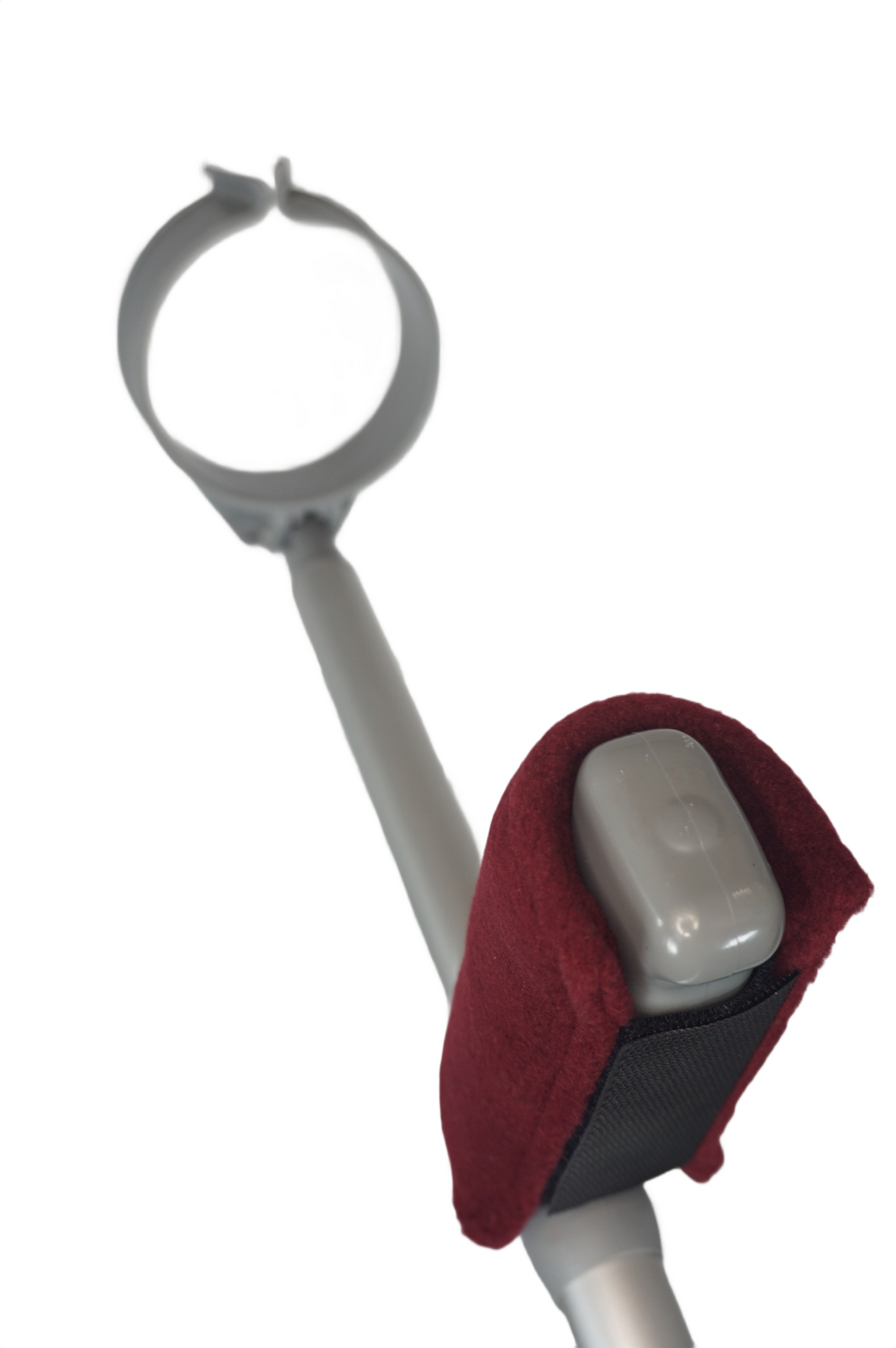 Padded, Reusable & Washable Crutch Handle Covers - Burgundy