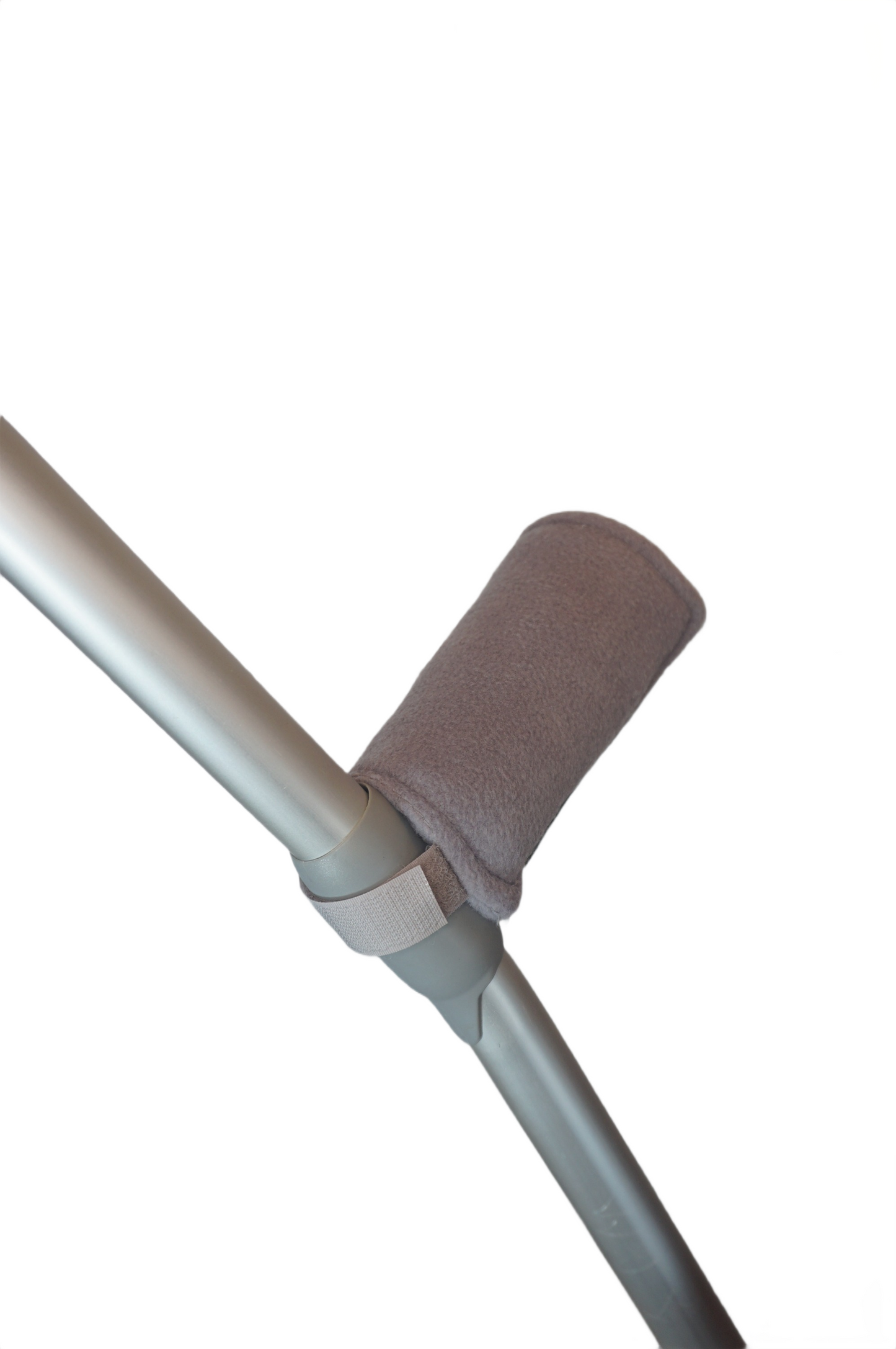 Padded, Reusable & Washable Crutch Handle Covers - Dark Grey
