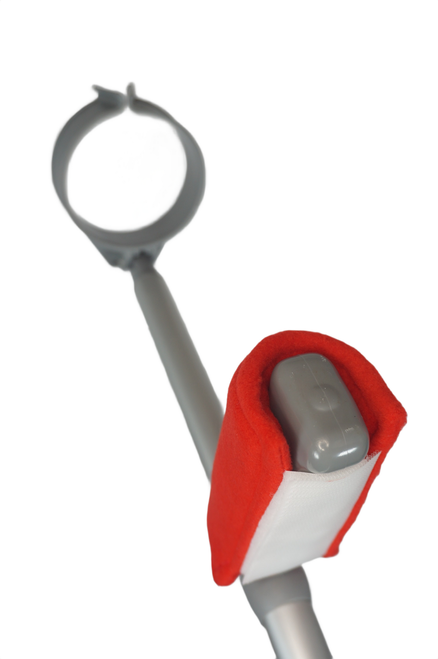 Padded, Reusable & Washable Crutch Handle Covers - Red