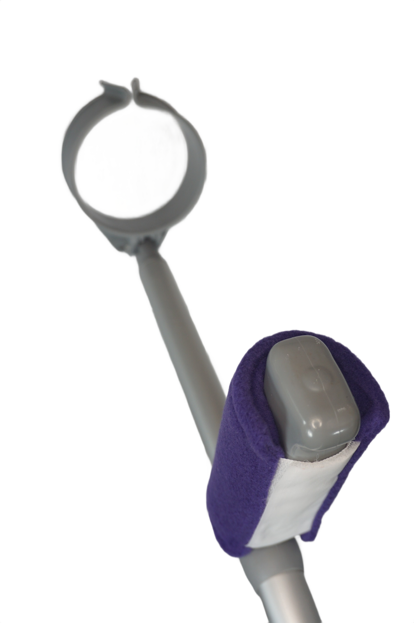 Padded, Reusable & Washable Crutch Handle Covers - Purple