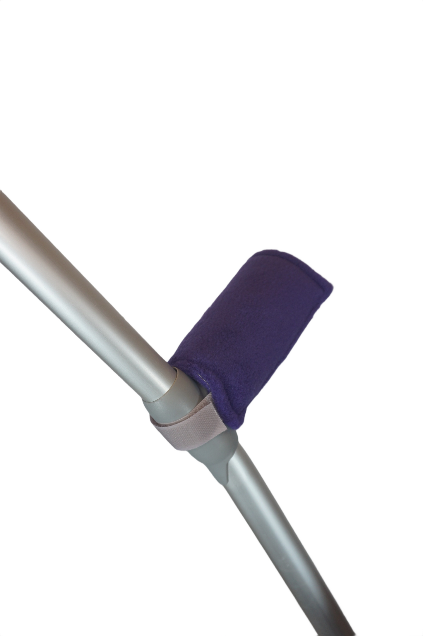 Padded, Reusable & Washable Crutch Handle Covers - Purple