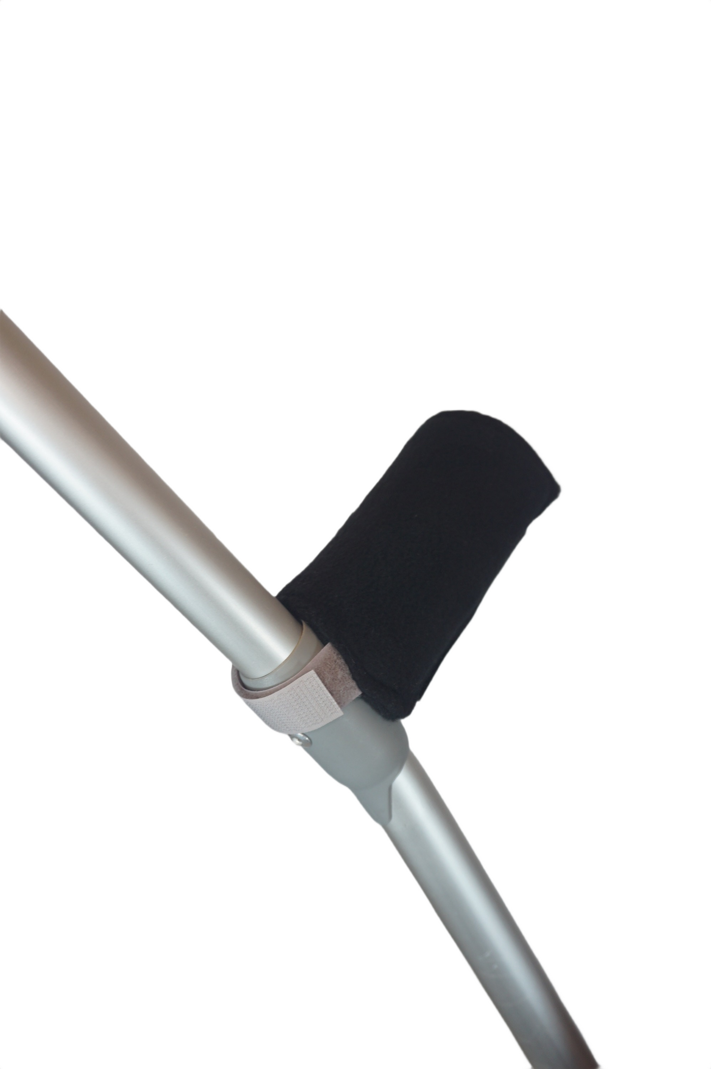 Padded, Reusable & Washable Crutch Handle Covers - Black